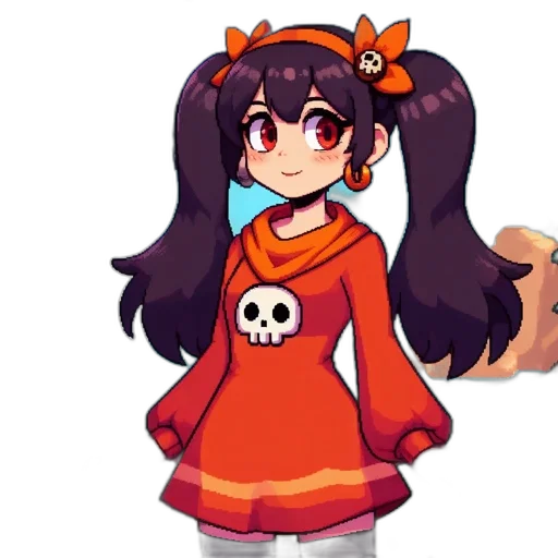 staff, dress, creature, animal transparent PNG cut-out