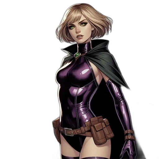 concept art, comic book art, fantasy art, cyberpunk transparent PNG cut-out