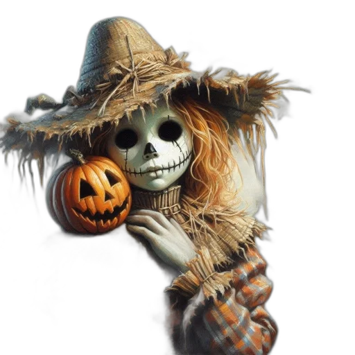 mask, staff, hat, 3d render transparent PNG cut-out