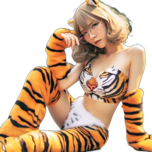 animal, photorealistic, anime, fantasy art transparent PNG cut-out