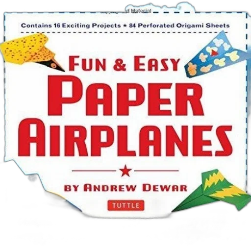 fun, easy, paper, airplanes transparent PNG cut-out