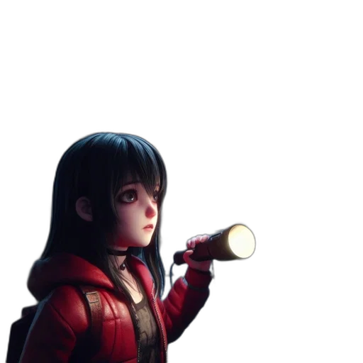 staff, weapon, jacket, face transparent PNG cut-out