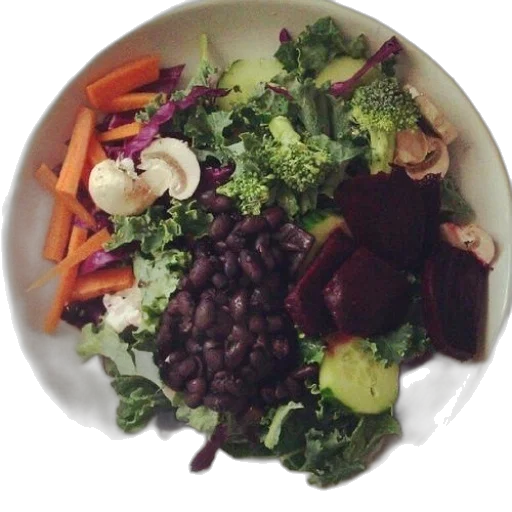 food, dark, bowl, salad transparent PNG cut-out