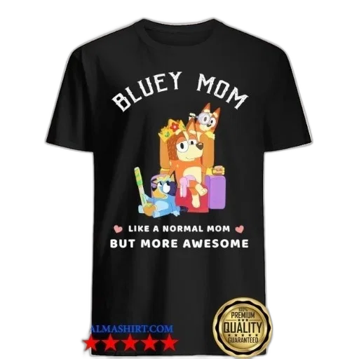 black, t-shirt, text, bluey transparent PNG cut-out