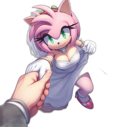 weapon, staff, dress, creature transparent PNG cut-out