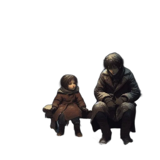 jacket, robot, creature, mask transparent PNG cut-out