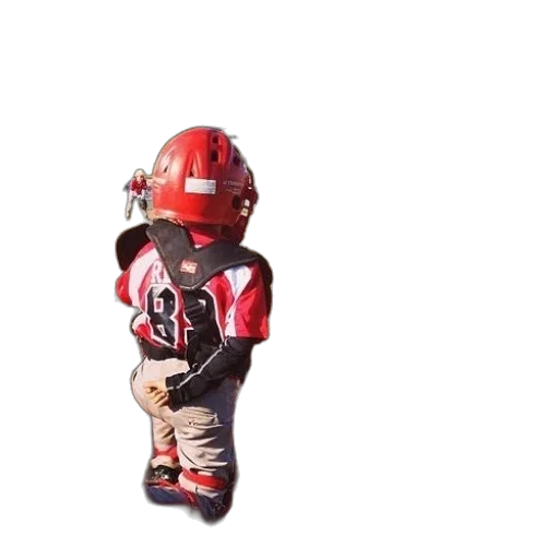 robot, staff, 3d render, baseball transparent PNG cut-out