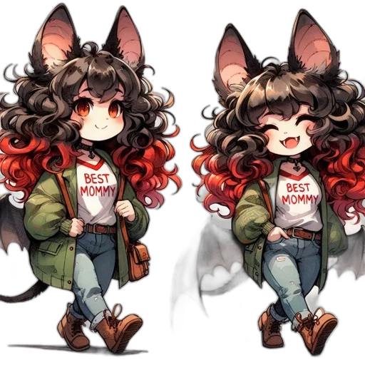 jacket, concept art, pixel art, watercolor transparent PNG cut-out