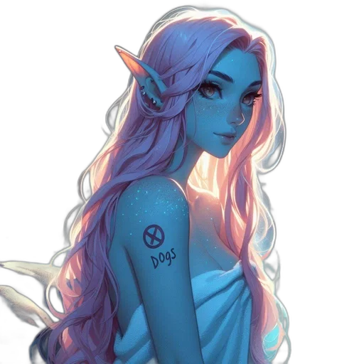 dragon, dress, face, fantasy art transparent PNG cut-out