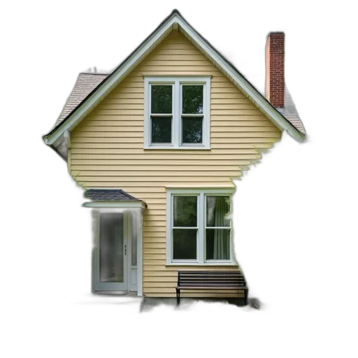 building, furniture, face, 3d render transparent PNG cut-out