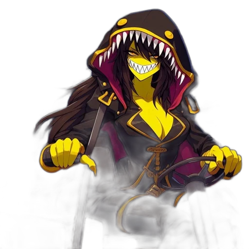 jacket, dragon, staff, creature transparent PNG cut-out