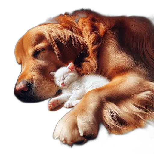 animal, photorealistic, oil painting, watercolor transparent PNG cut-out