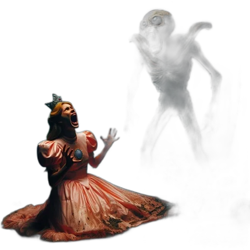 creature, mask, dress, concept art transparent PNG cut-out
