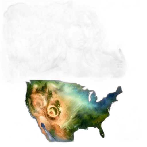 mask, concept art, vaporwave, fog transparent PNG cut-out