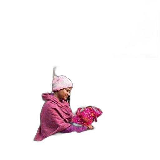 umbrella, hat, flower, staff transparent PNG cut-out