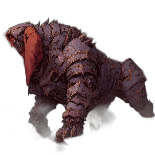 creature, dragon, animal, hair transparent PNG cut-out