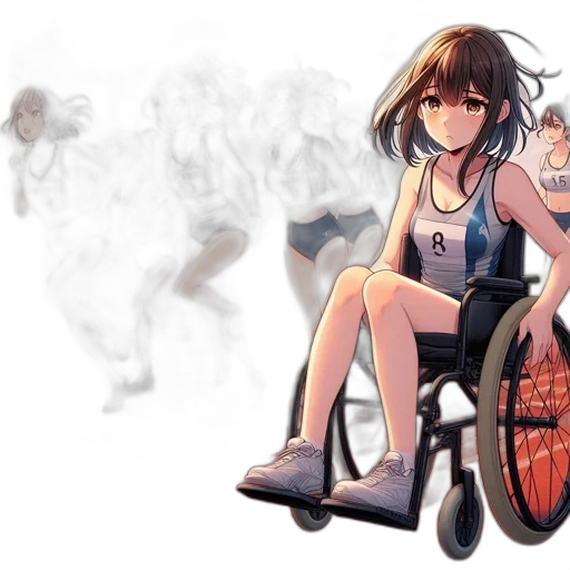 concept art, anime, pixel art, watercolor transparent PNG cut-out