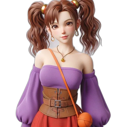 staff, jewelry, fantasy art, 3d render transparent PNG cut-out