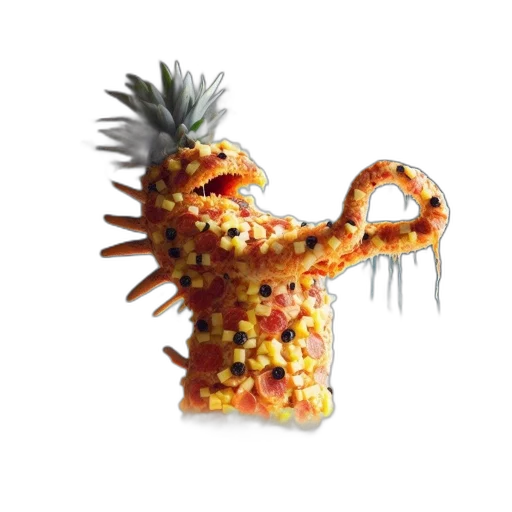 crown, dragon, food, creature transparent PNG cut-out