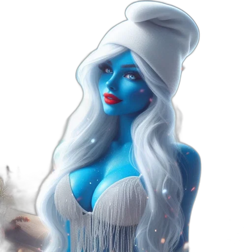 dress, hat, mask, fantasy art transparent PNG cut-out