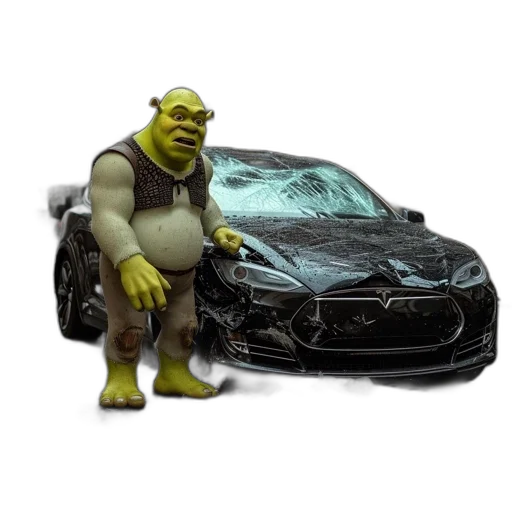 car, animal, creature, robot transparent PNG cut-out