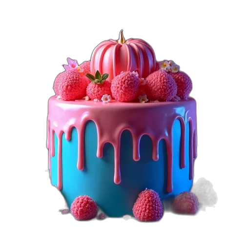 food, crown, hat, 3d render transparent PNG cut-out