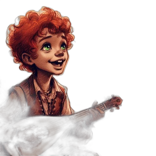 staff, concept art, fantasy art, watercolor transparent PNG cut-out