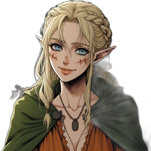 dragon, face, staff, fantasy art transparent PNG cut-out