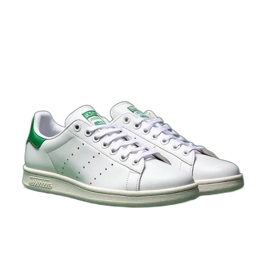 shoes, green, stan, smith transparent PNG cut-out