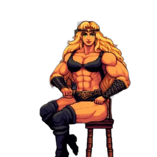 furniture, jacket, pixel art, comic book art transparent PNG cut-out