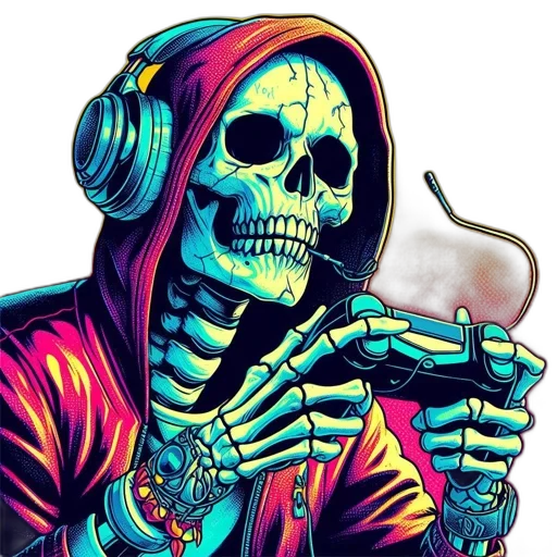 jacket, cyberpunk, vaporwave, pixel art transparent PNG cut-out