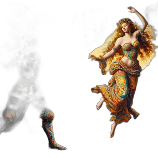 concept art, fantasy art, 3d render, photorealistic transparent PNG cut-out