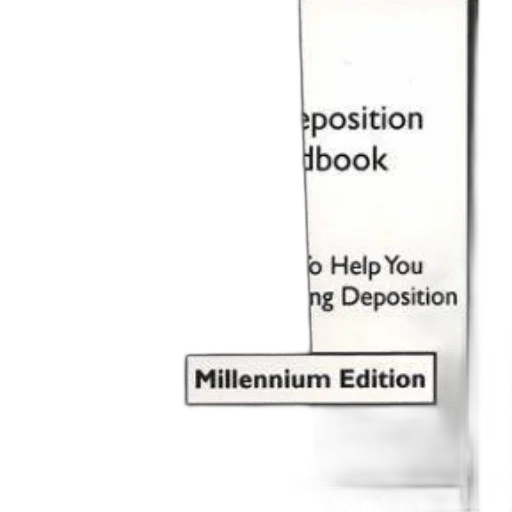 deposition, handbook, guide, help transparent PNG cut-out