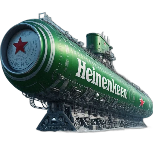 bottle, weapon, 3d render, concept art transparent PNG cut-out