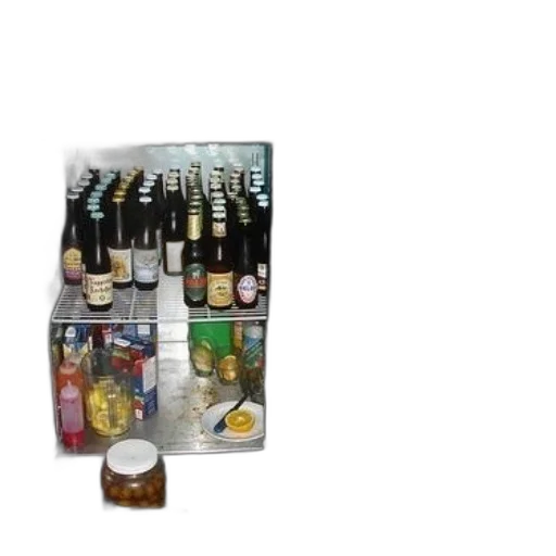 bottle, food, well-stocked, bar transparent PNG cut-out