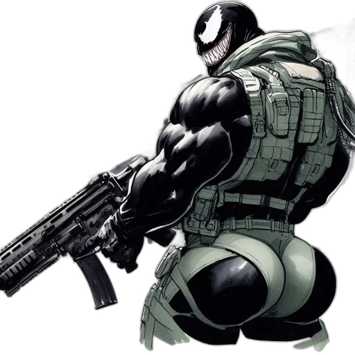 weapon, comic book art, concept art, imposing transparent PNG cut-out