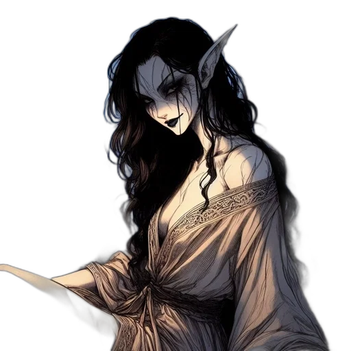 staff, dress, mask, dragon transparent PNG cut-out