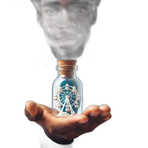bottle, face, robot, mask transparent PNG cut-out