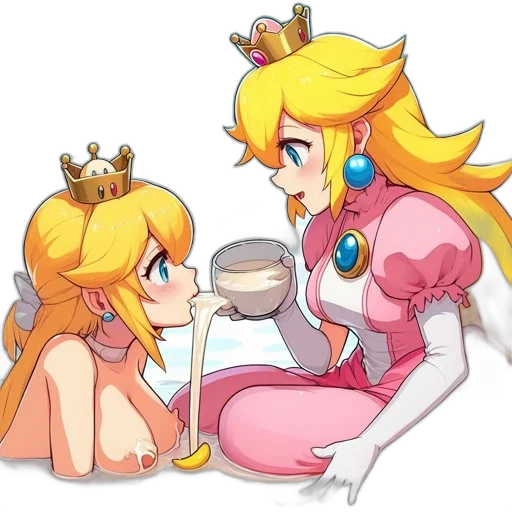crown, dress, concept art, pixel art transparent PNG cut-out