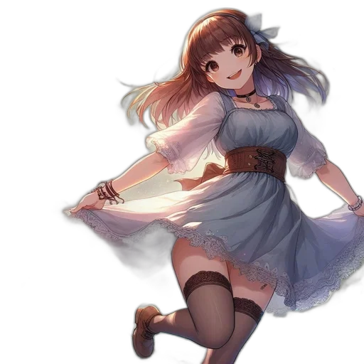 dress, staff, sword, weapon transparent PNG cut-out