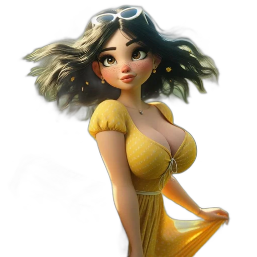 dress, jewelry, crown, fantasy art transparent PNG cut-out