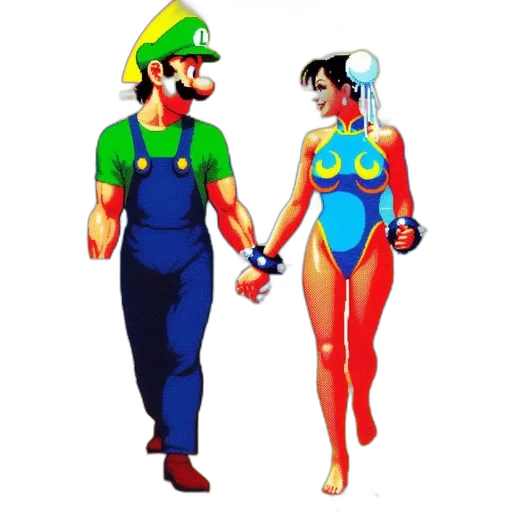 dress, pixel art, concept art, comic book art transparent PNG cut-out