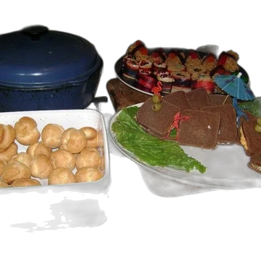 food, 3d render, blue, white transparent PNG cut-out