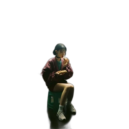 jacket, bottle, shoes, staff transparent PNG cut-out