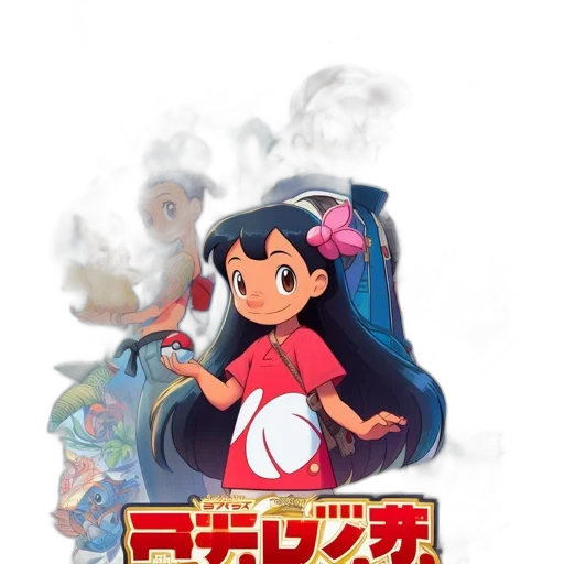 anime, concept art, cartoon, pixel art transparent PNG cut-out