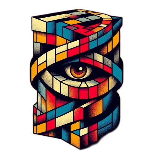 face, robot, mask, pixel art transparent PNG cut-out