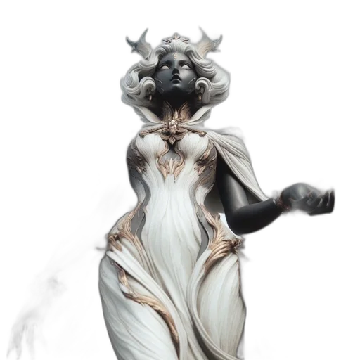 dress, dragon, creature, mask transparent PNG cut-out
