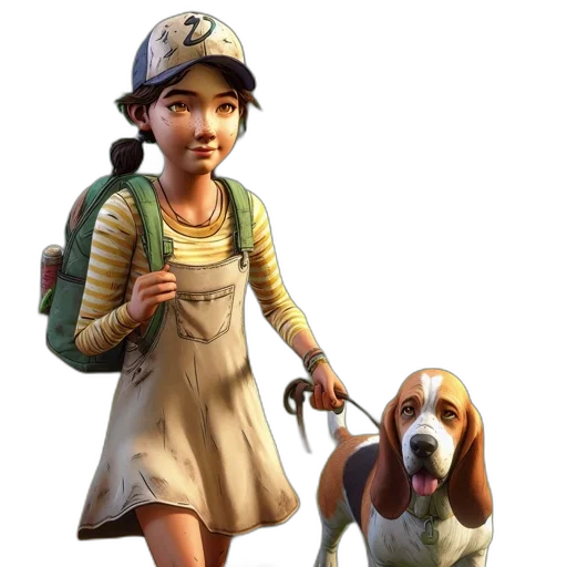 staff, animal, concept art, 3d render transparent PNG cut-out