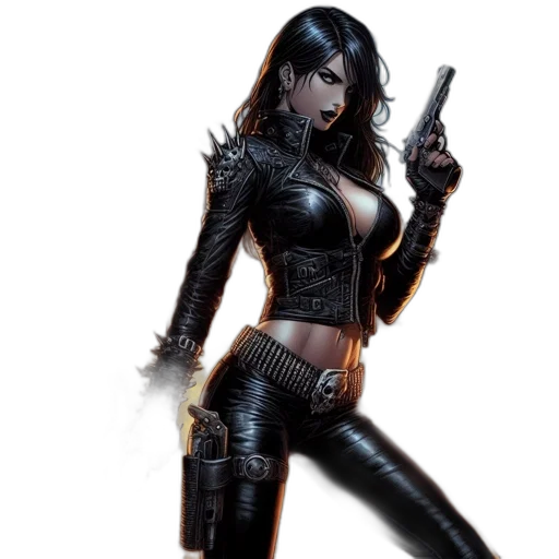 weapon, comic book art, concept art, fantasy art transparent PNG cut-out