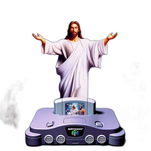 car, weapon, robot, vaporwave transparent PNG cut-out